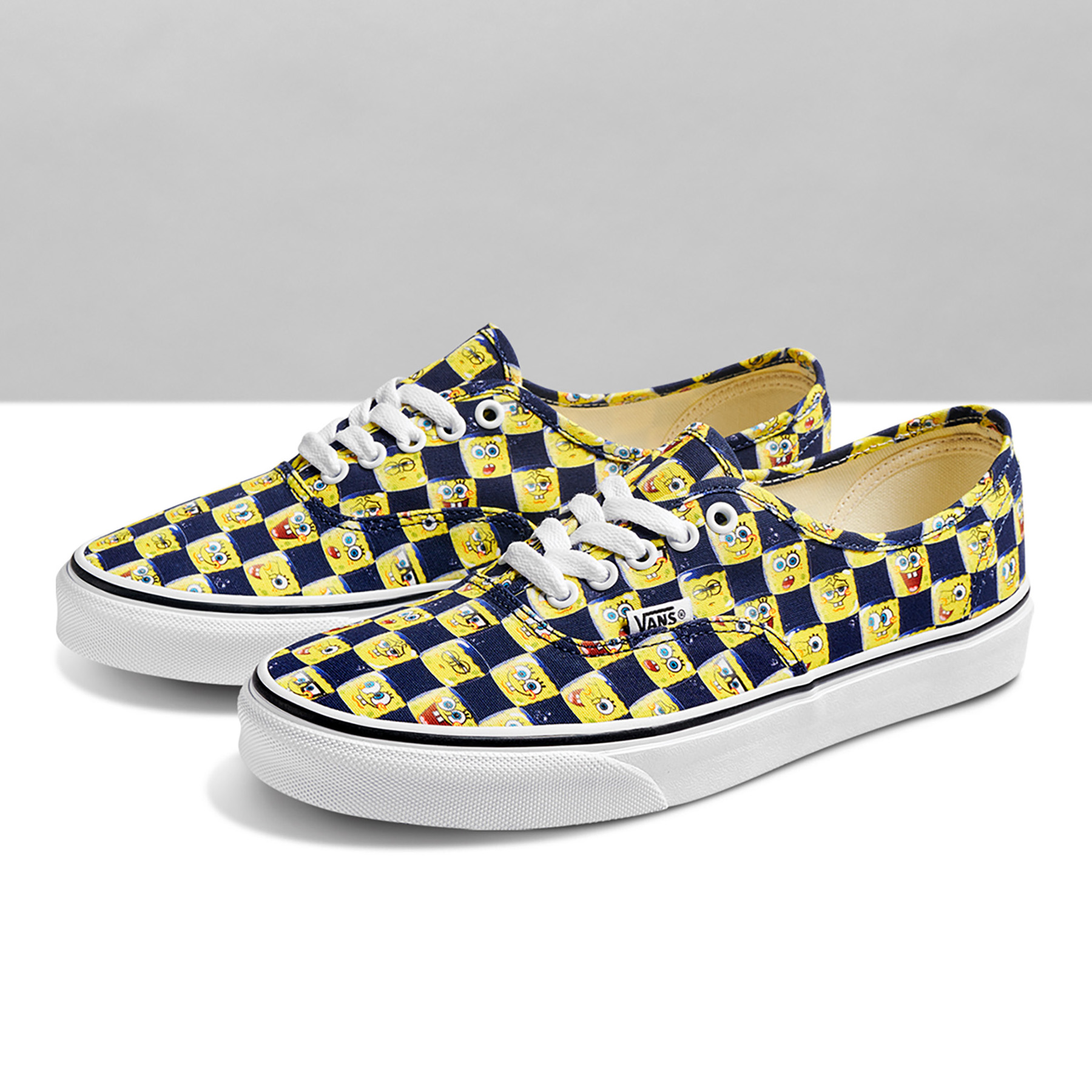 커스텀 VANS X SPONGEBOB Authentic 어센틱